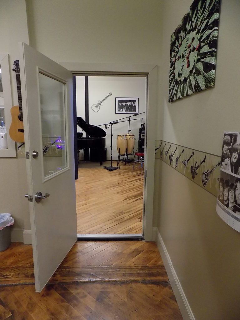 Entrance To The Studio